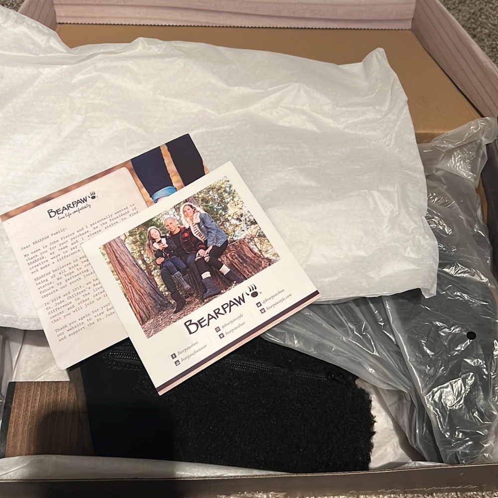 BearPaw Black Suede & Shearling Mid-Calf Boots - Picture 10 of 10